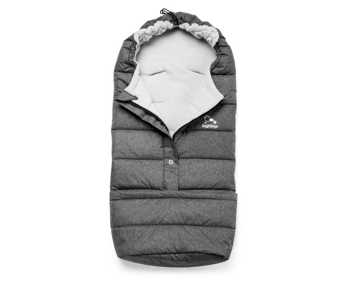 Peg Perego Vario Stroller Footmuff - Grey