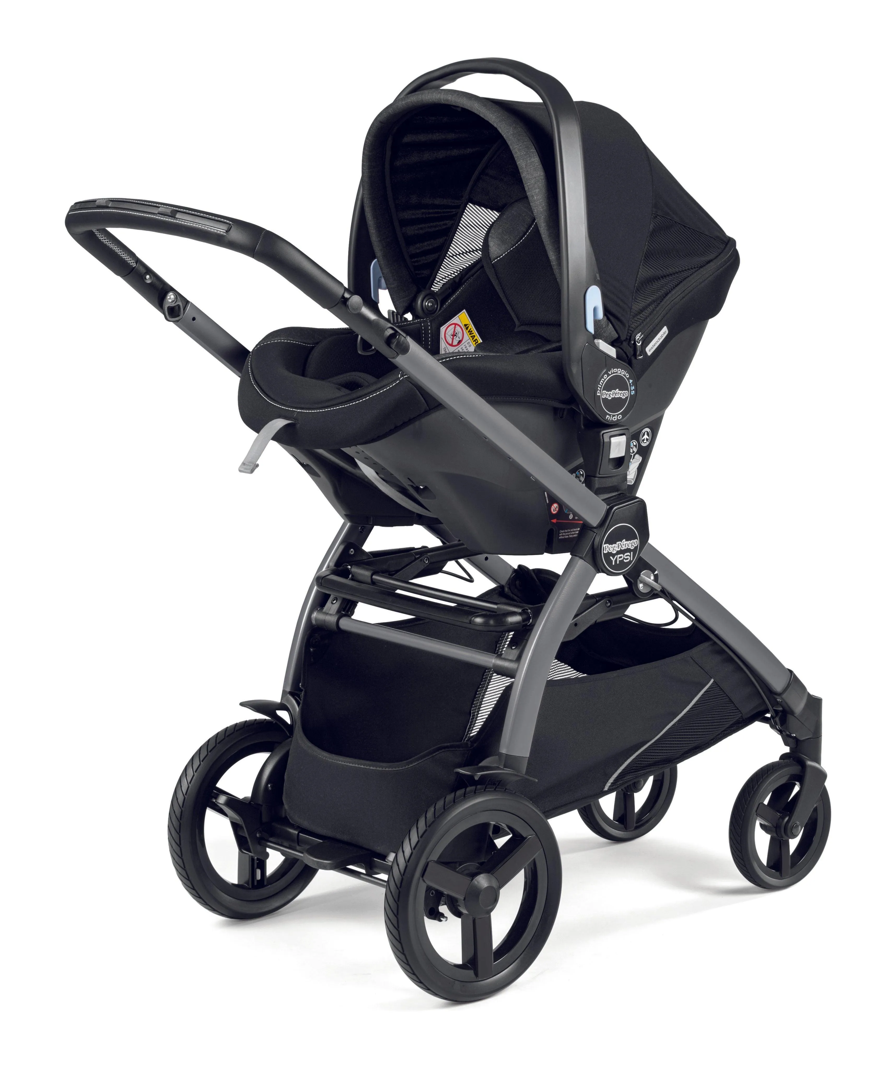 Peg Perego YPSI Travel System (YPSI Stroller & 4/35 Nido Car Seat)