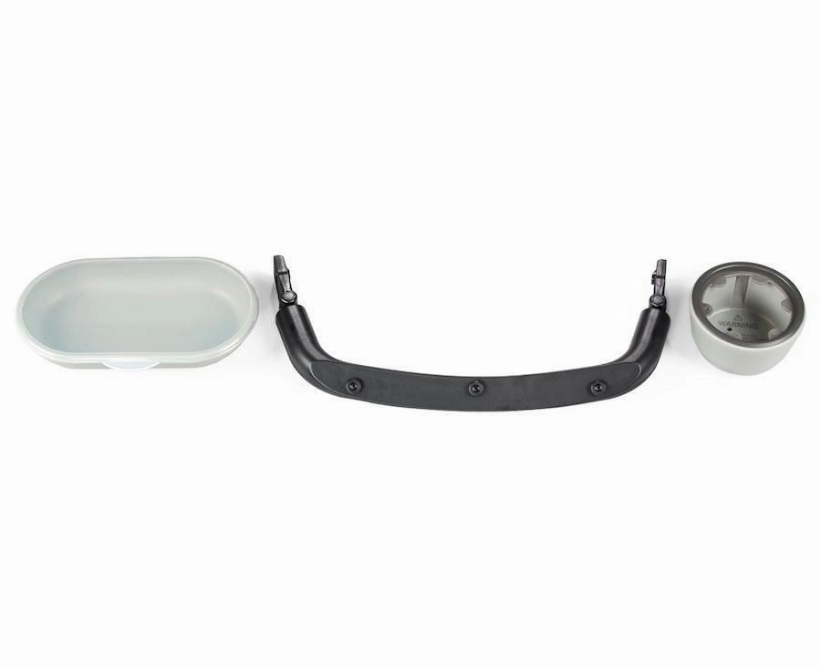 Peg Perego Child's Front Bar with Tray & Cup Holder for Veloce & Vivace Strollers
