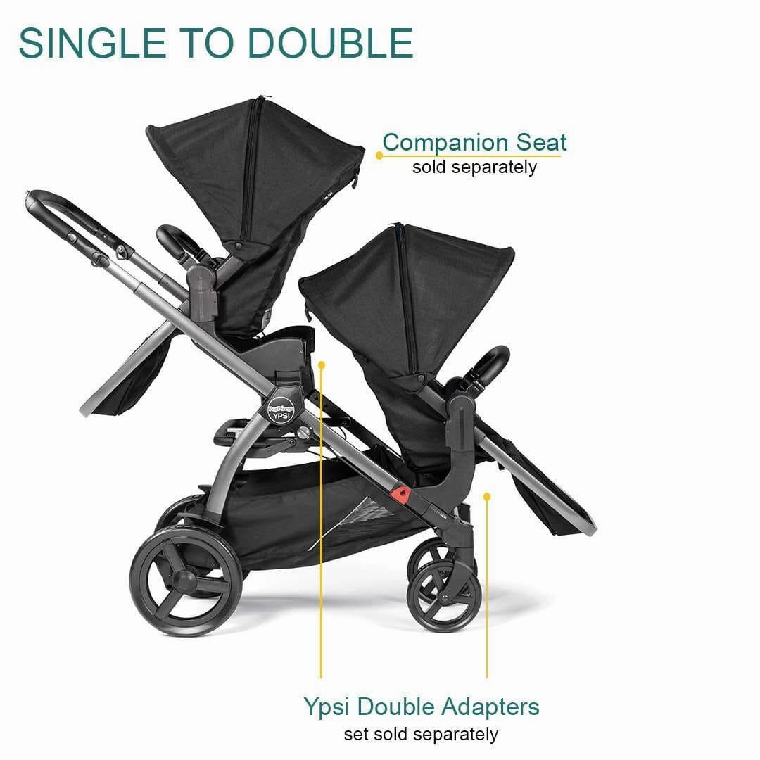 Peg Perego Double Adapter For YPSI And Z4 - Upper & Lower Adapters - For New Frame Only