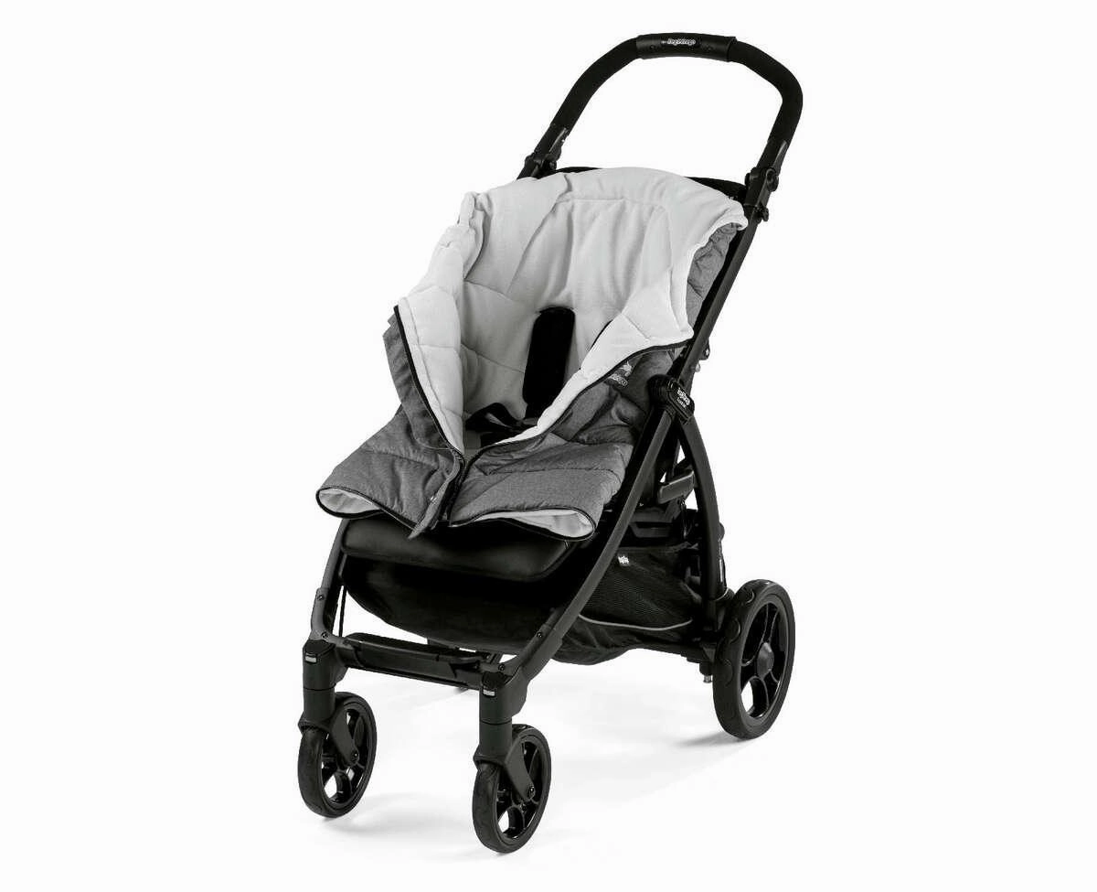 Peg Perego Vario Stroller Footmuff - Grey