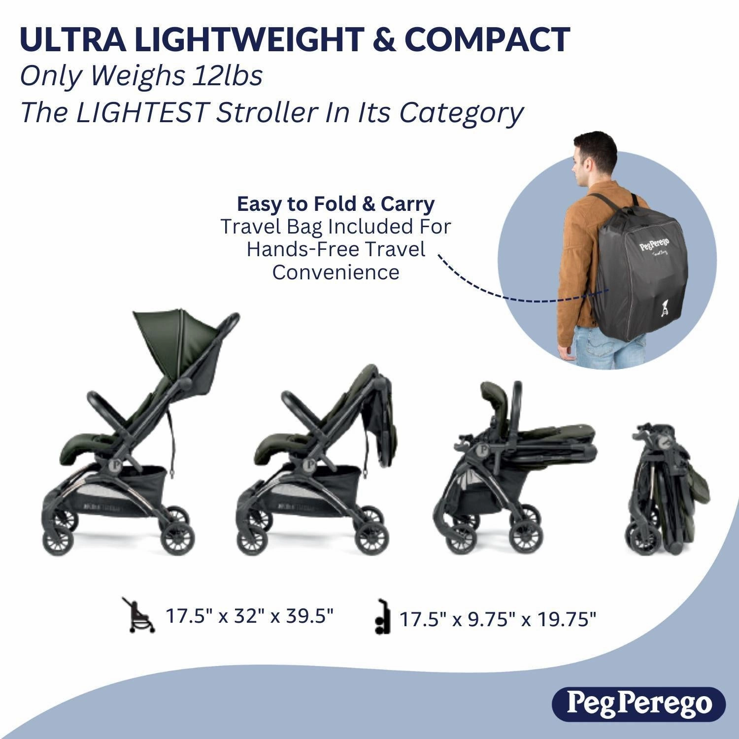 Peg Perego Volo Stroller   Travel Bag