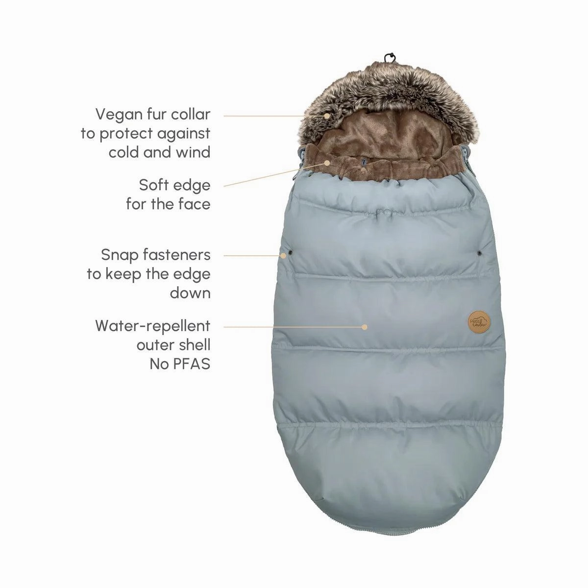 Petit Coulou Footmuff Cover For Pram & Stoller