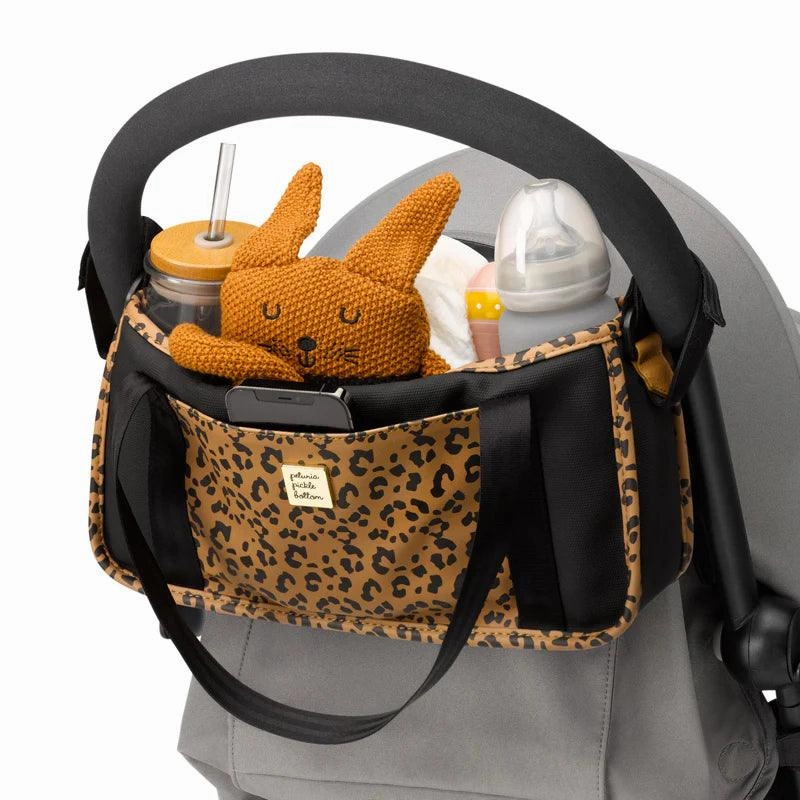 Petunia Pickle Bottom Wander Stroller Caddy in Brioche