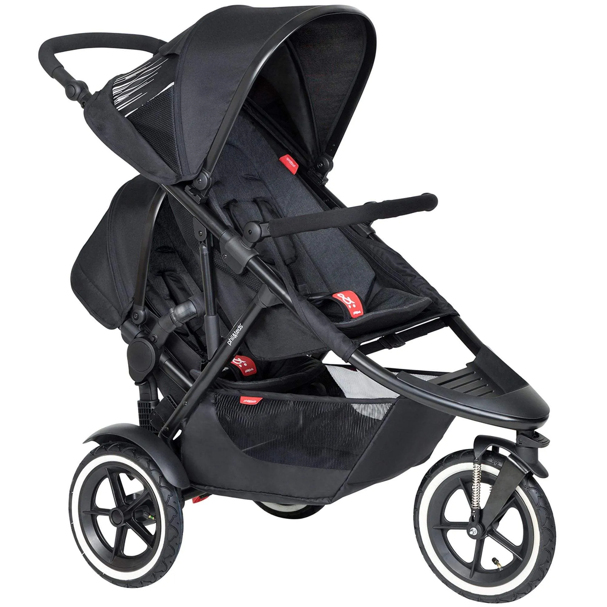 Phil & Teds Sport Double - Black / Black