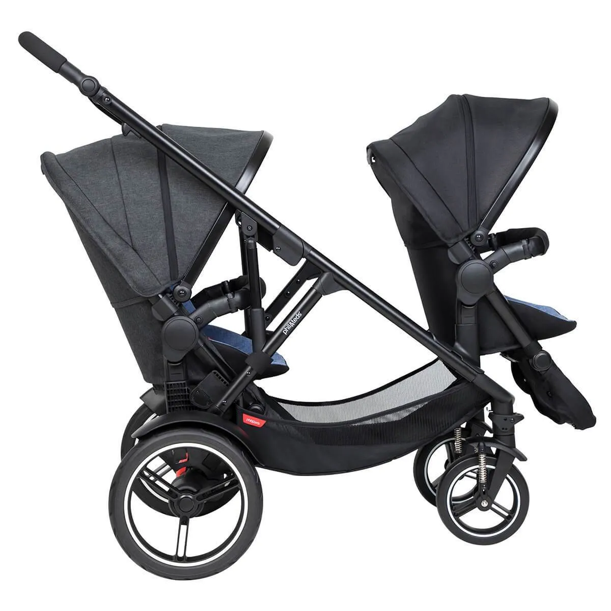 Phil & Teds Voyager Double - Black/Black