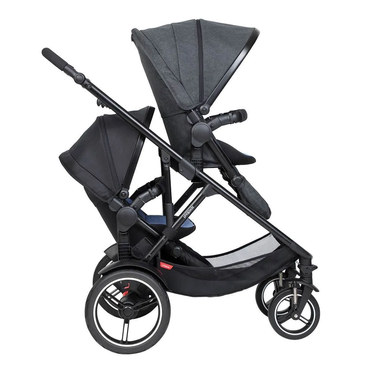 Phil & Teds Voyager Double - Black/Black