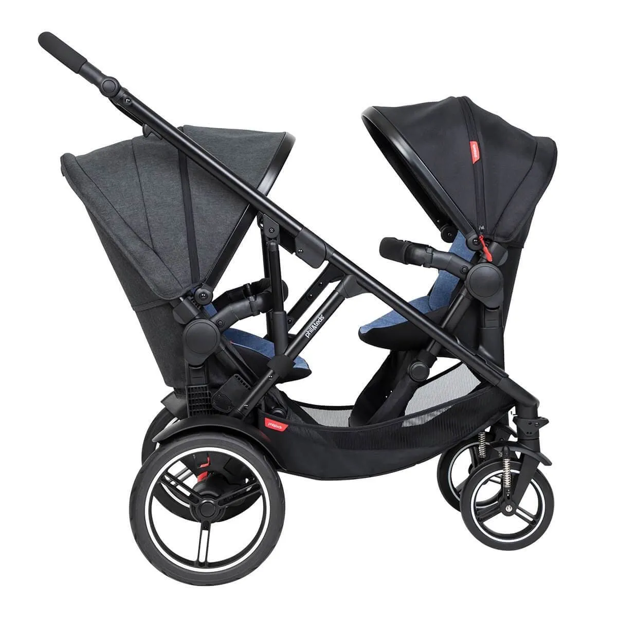 Phil & Teds Voyager Double - Black/Black