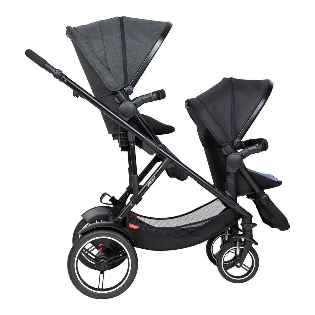 Phil & Teds Voyager Double - Black/Black