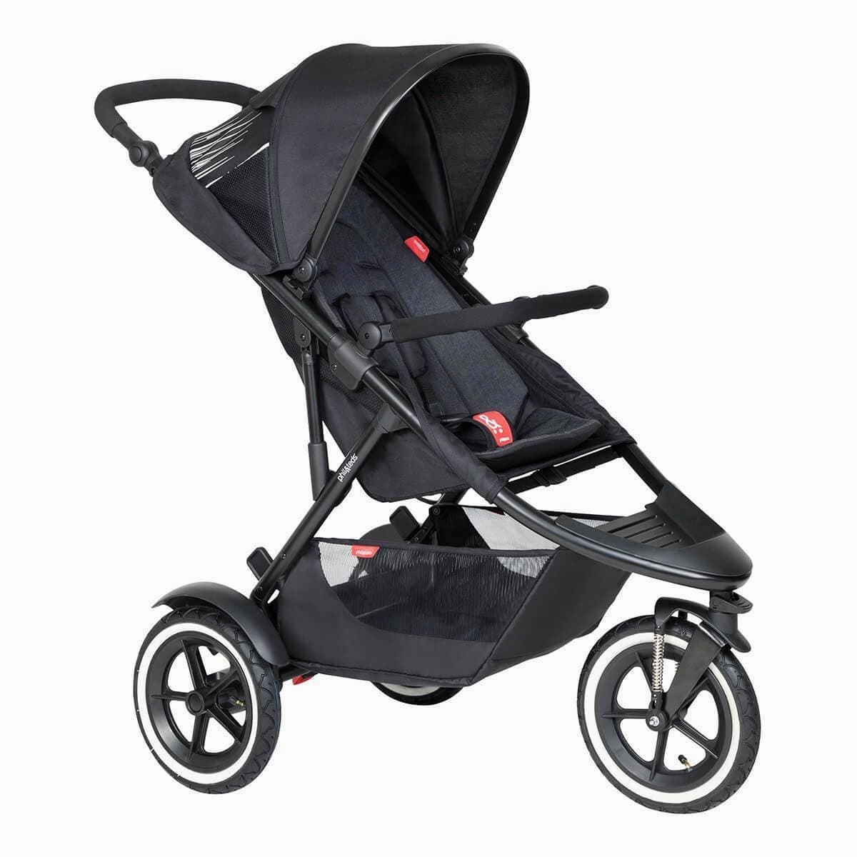 Phil & Teds Sport Double - Black / Black