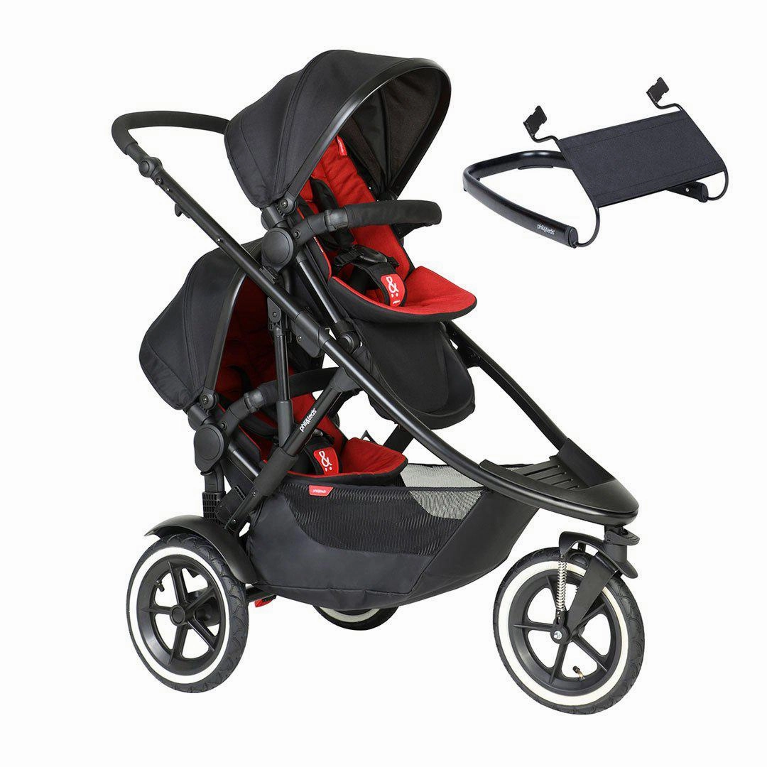 Phil & Teds Sport Verso Pushchair   Double Kit