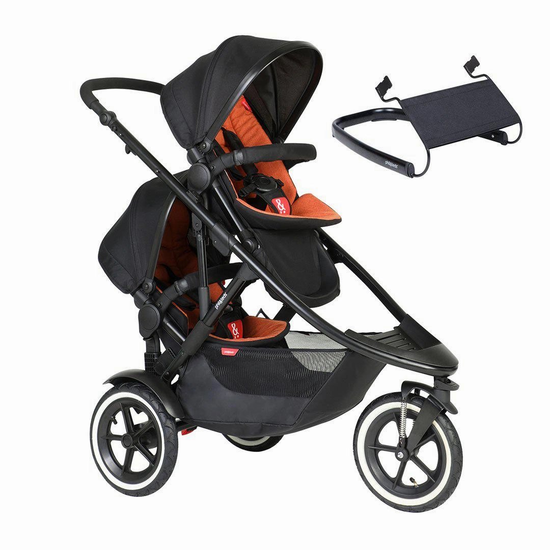 Phil & Teds Sport Verso Pushchair   Double Kit