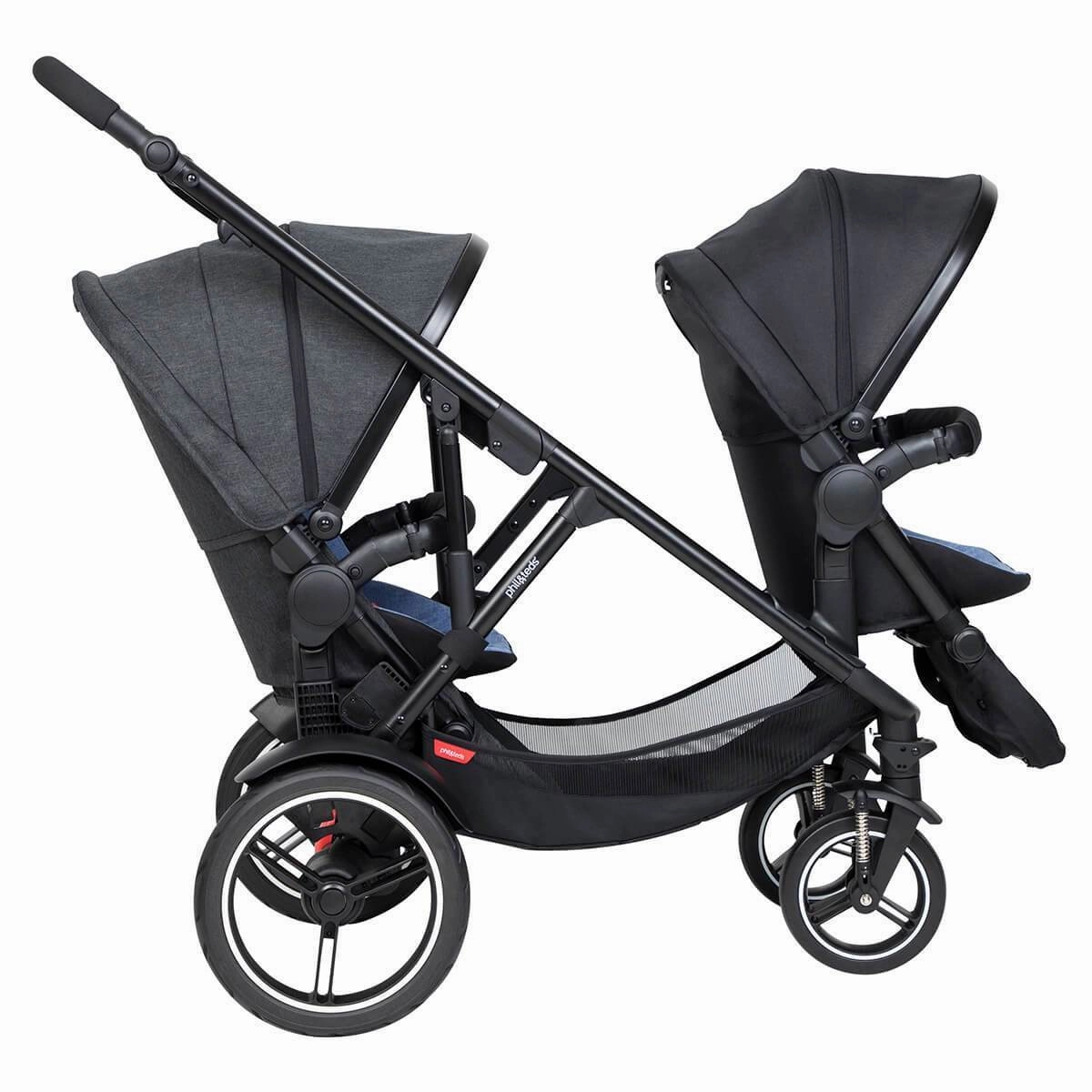 Phil & Teds Voyager Double - Black/Black
