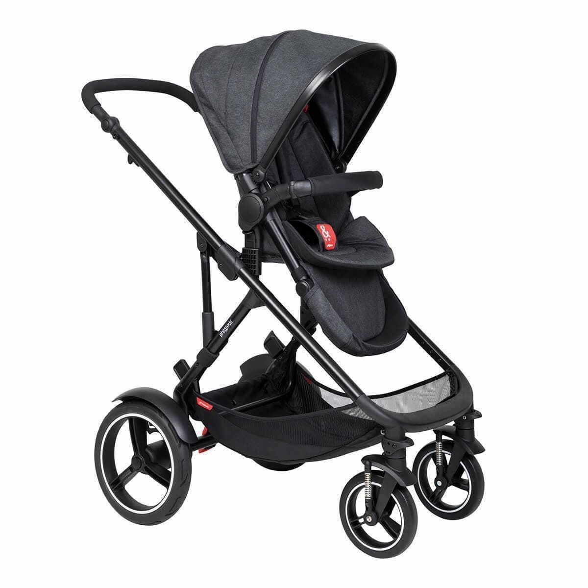 Phil & Teds Voyager Double - Black/Black