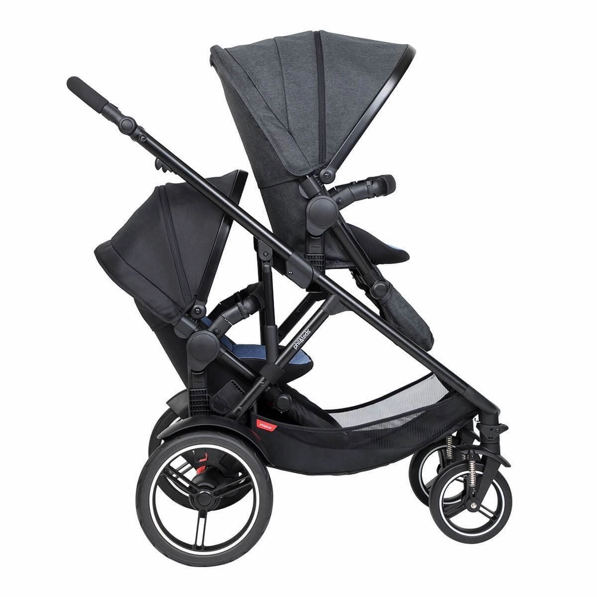 Phil & Teds Voyager Double - Black/Black