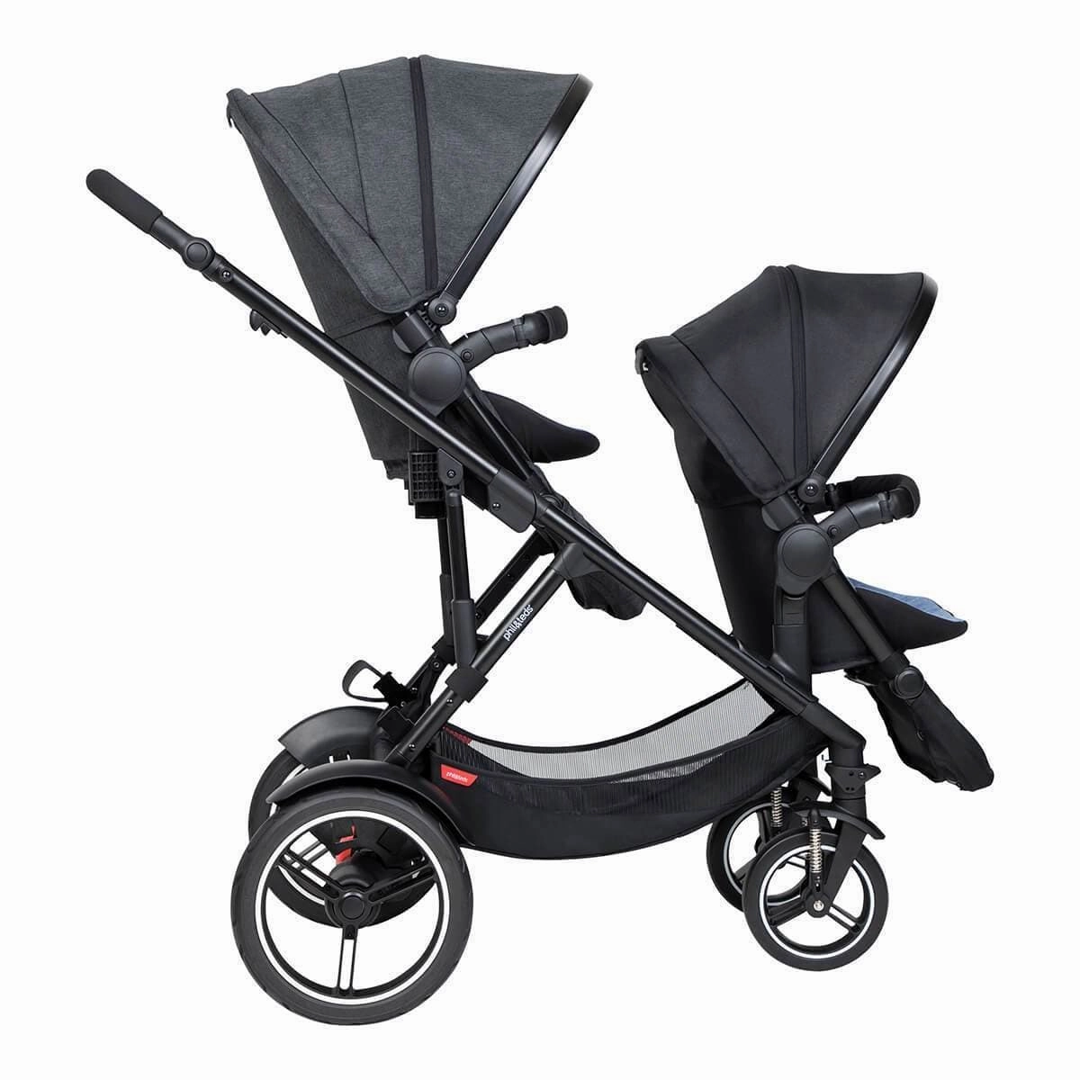 Phil & Teds Voyager Double - Black/Black