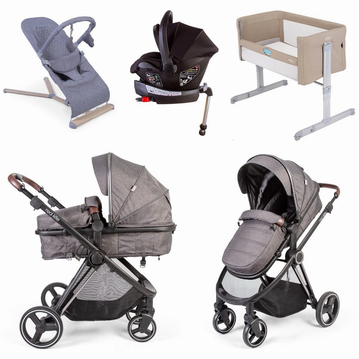 Red Kite Push Me Pace i Travel & Nursery Bundle, Icon
