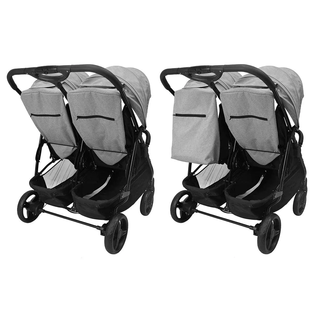 Safety 1st Double Double Duo Stroller - Flint Grey