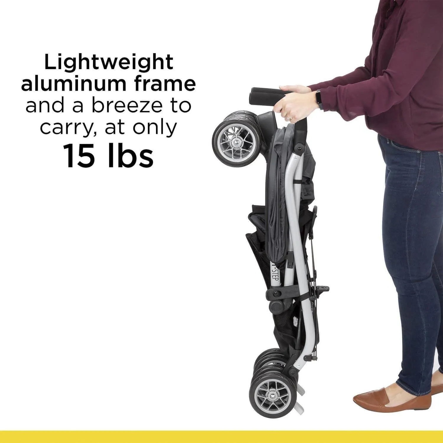 Safety 1st Right Step Compact Stroller - Greyhound