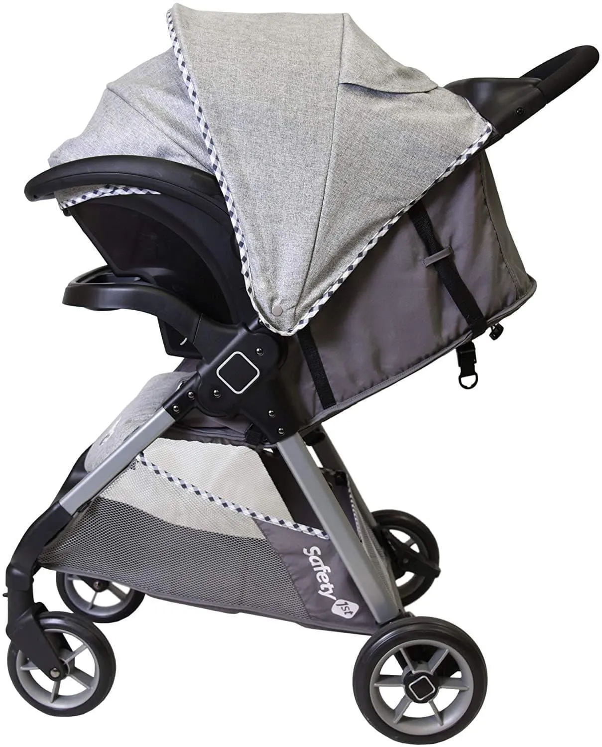 Safety 1st Smooth Ride Deluxe Travel System with 35LT Car Seat- Woodland Wonder