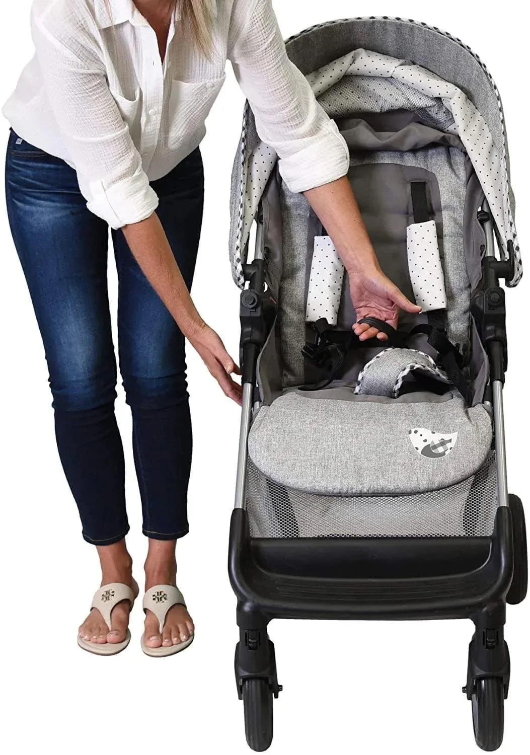 Safety 1st Smooth Ride Deluxe Travel System with 35LT Car Seat- Woodland Wonder