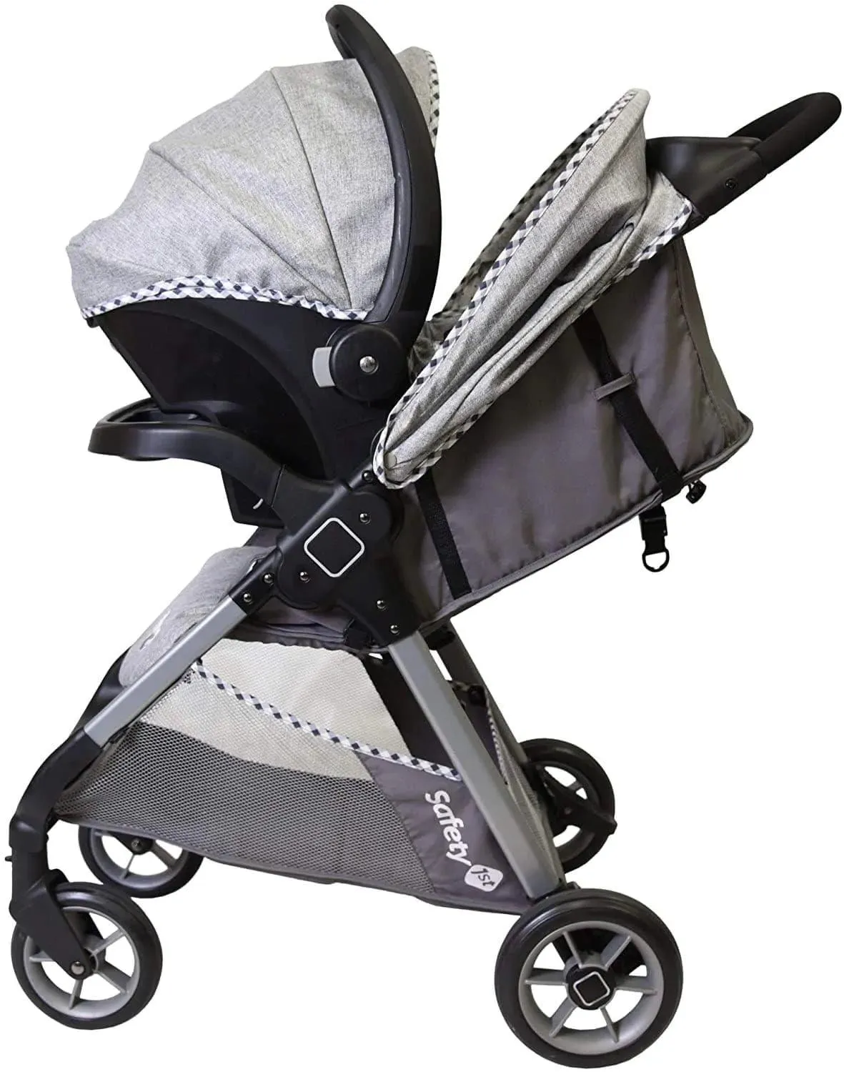 Safety 1st Smooth Ride Deluxe Travel System with 35LT Car Seat- Woodland Wonder