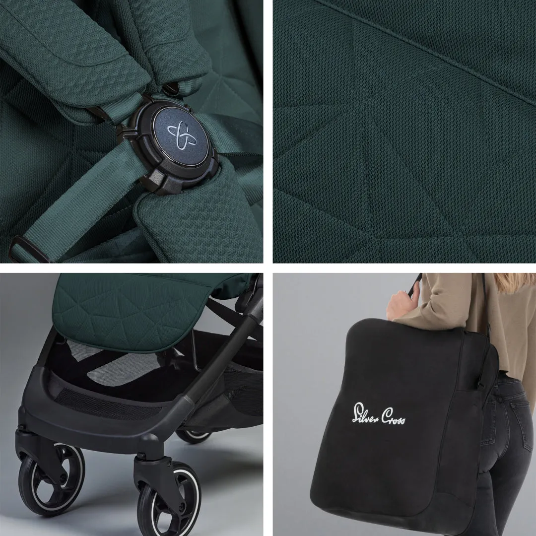 Silver Cross Clic 2 Pushchair - Conifer