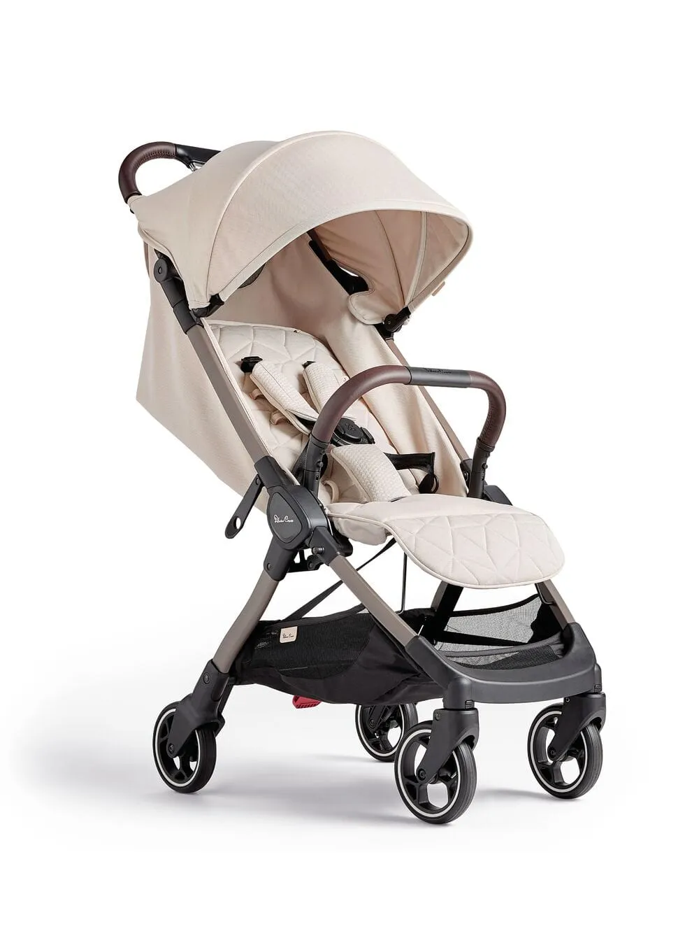 Silver Cross Clic Stroller with Motion 2 Car Seat - Almond