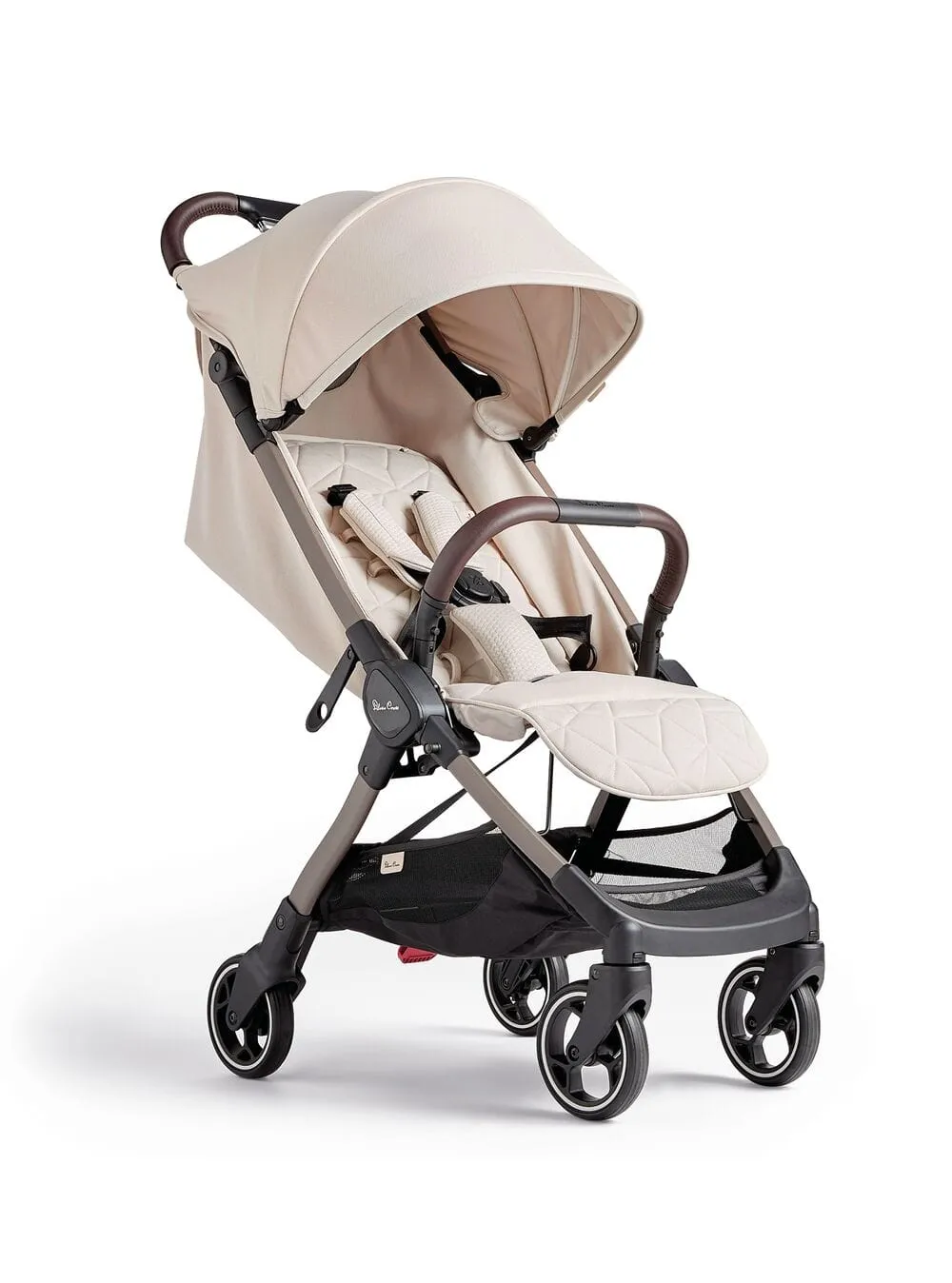 Silver Cross Clic Stroller with Snack Tray - Almond