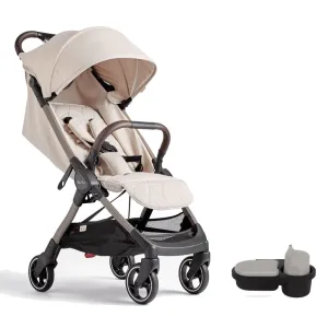 Silver Cross Clic Stroller with Snack Tray - Almond