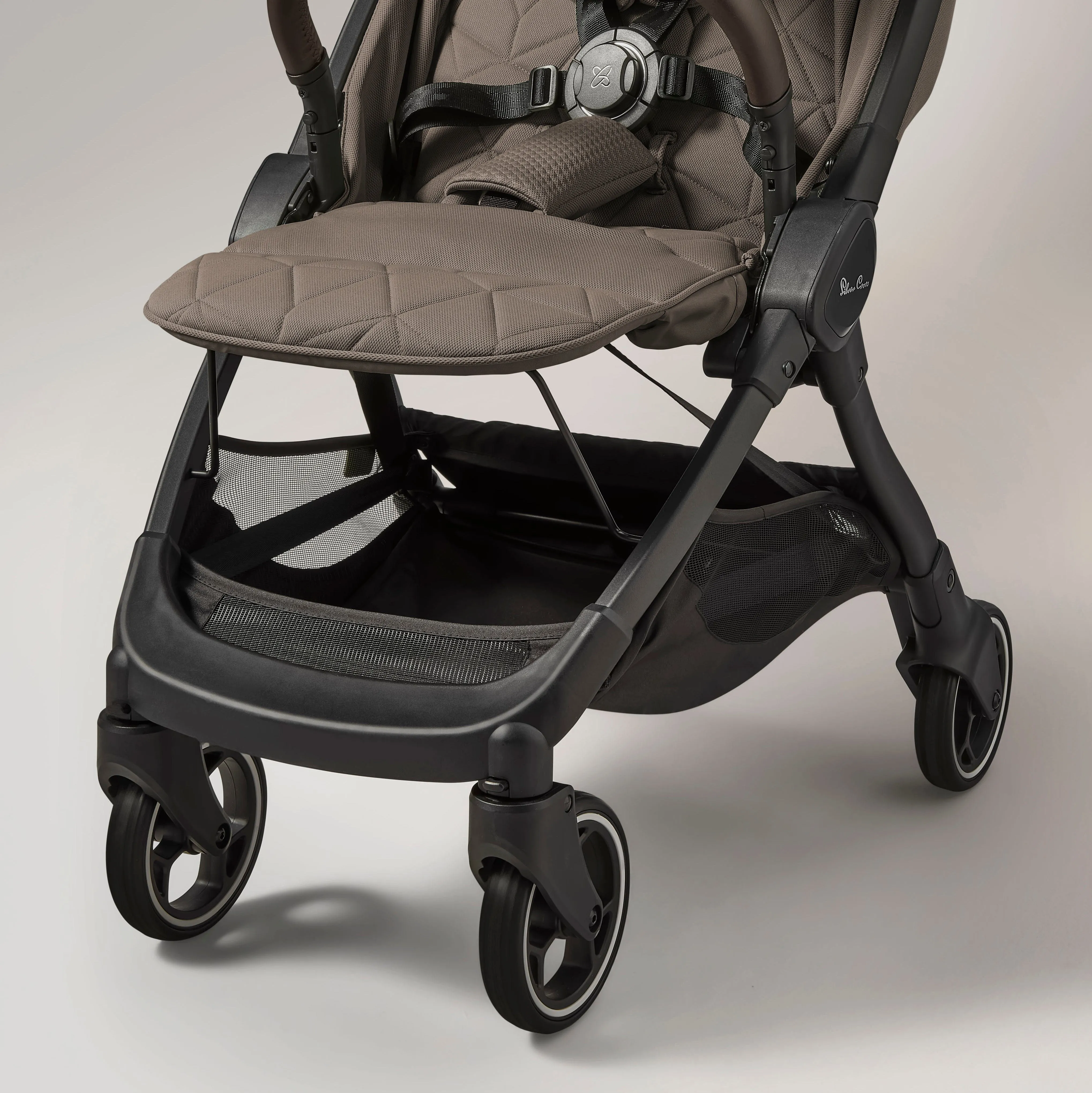 Silver Cross Clic Stroller with Snack Tray - Cobble