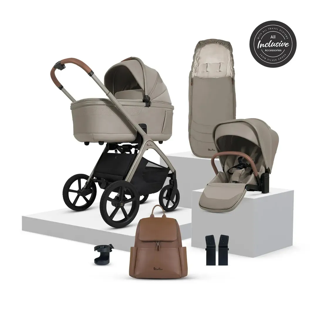 Silver Cross Cove Accessory Bundle - Champagne