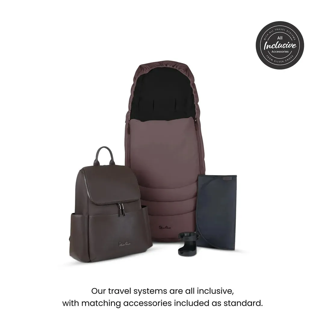 Silver Cross Cove Accessory Bundle - Damson