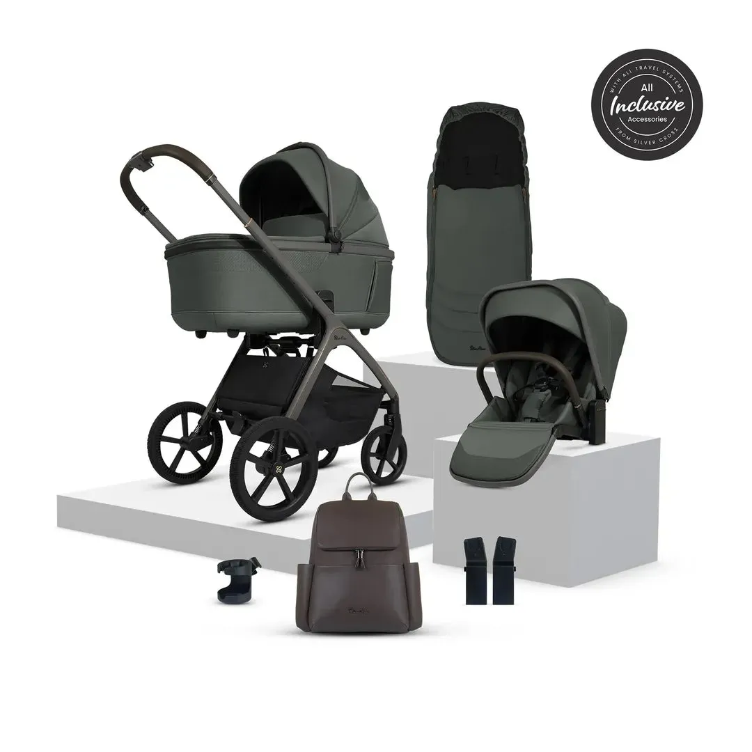 Silver Cross Cove Accessory Bundle - Pewter