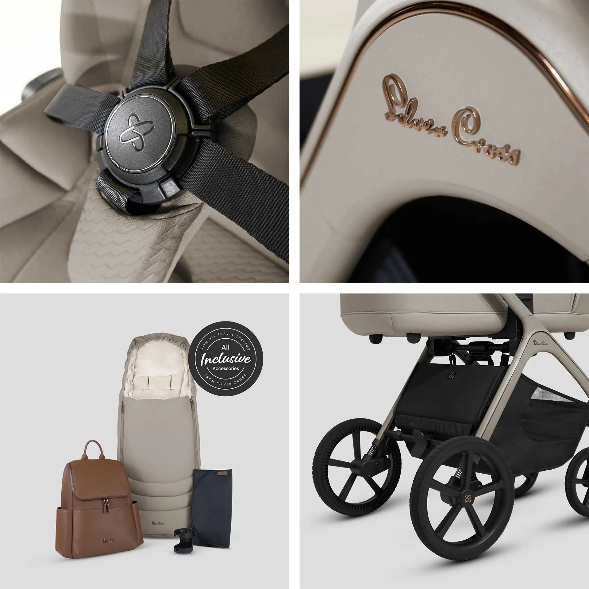 Silver Cross Cove Ultimate 360 Bundle - Champagne