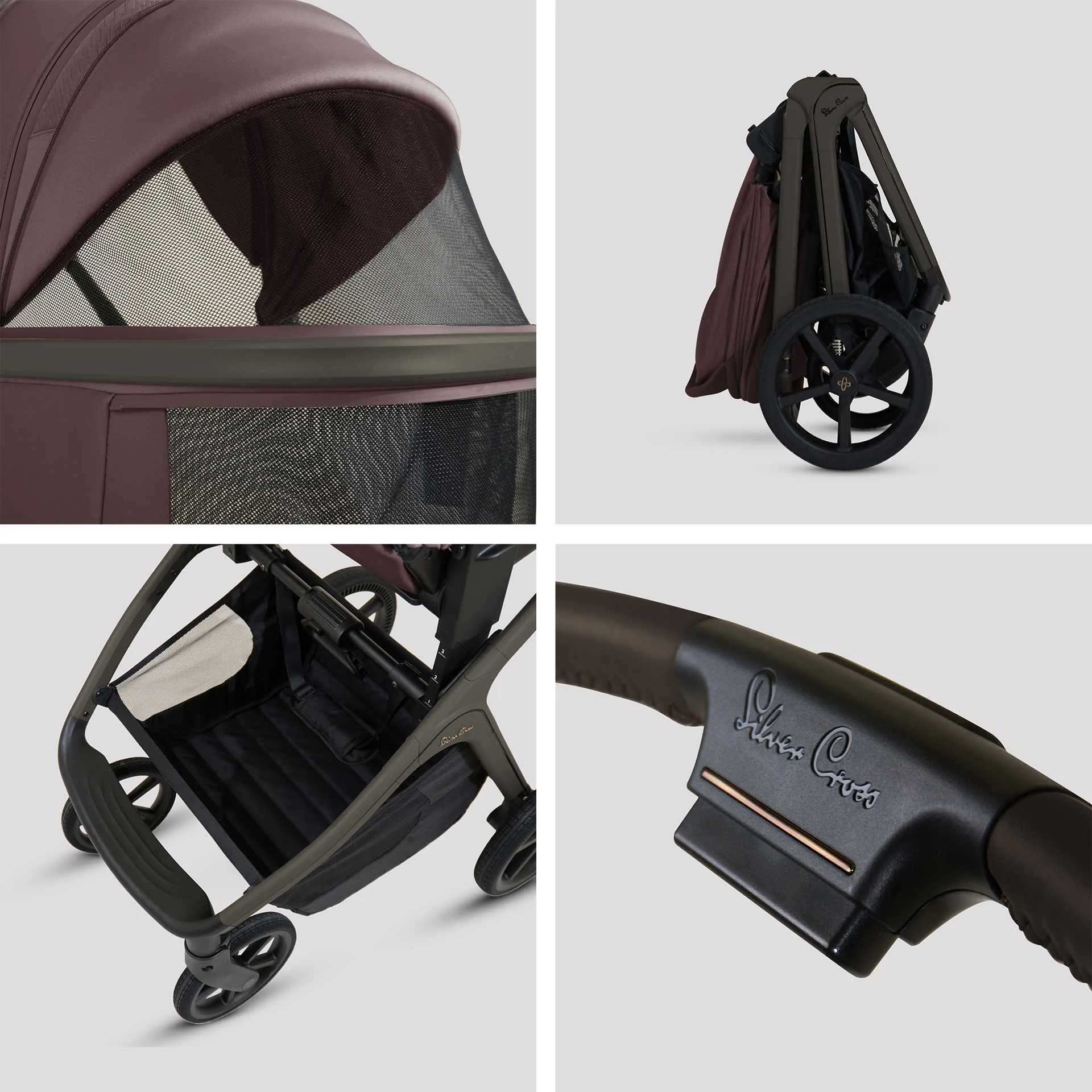 Silver Cross Cove Ultimate 360 Bundle - Damson