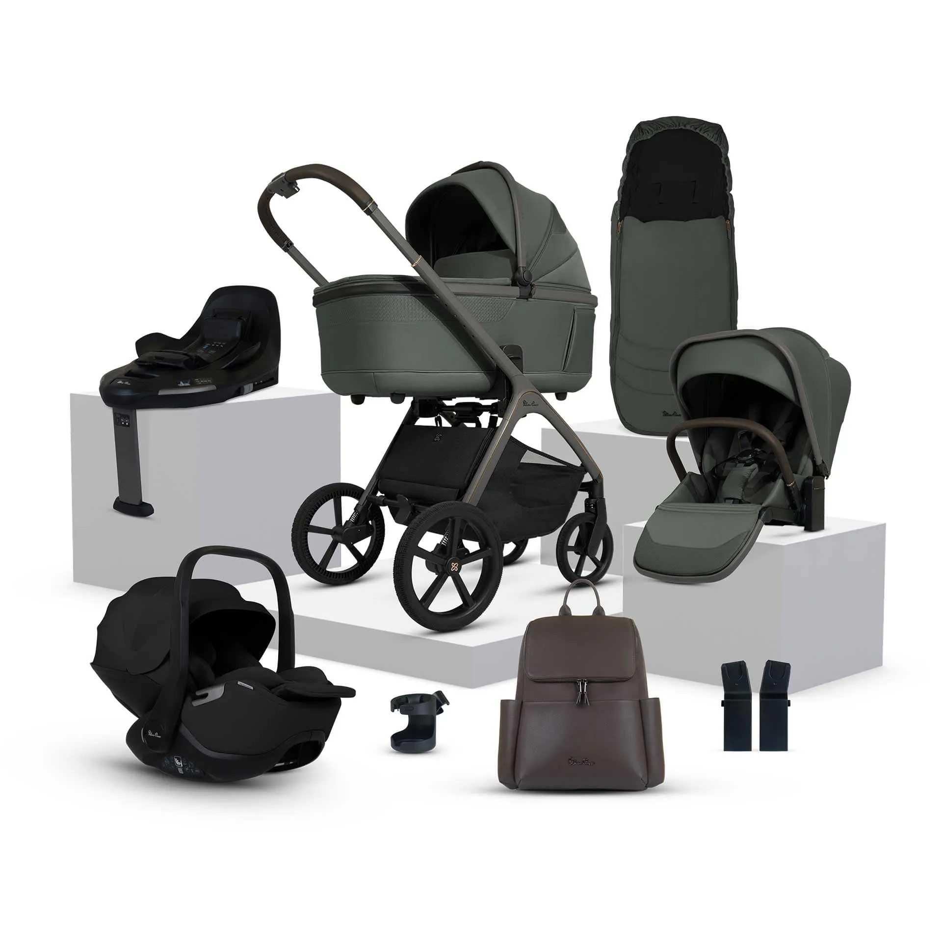 Silver Cross Cove Ultimate 360 Bundle - Pewter