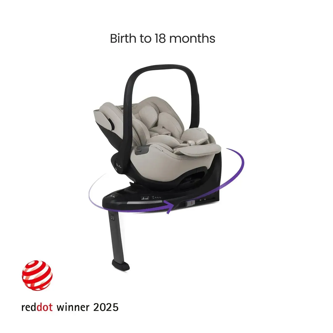 Silver Cross Cove Ultimate 360 Car Seat Bundle - Maple