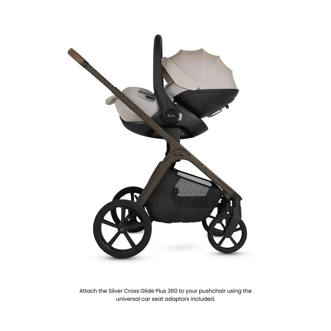 Silver Cross Cove Ultimate 360 Car Seat Bundle - Maple