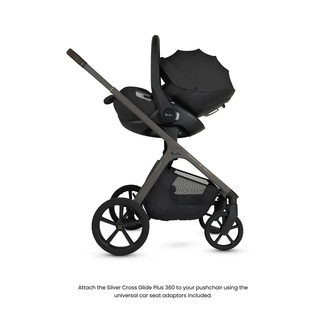 Silver Cross Cove Ultimate 360 Car Seat Bundle - Onyx