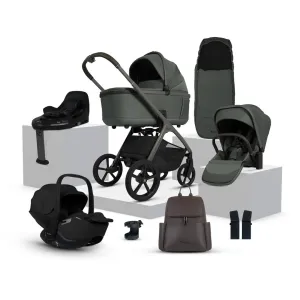 Silver Cross Cove Ultimate 360 Car Seat Bundle -  Pewter