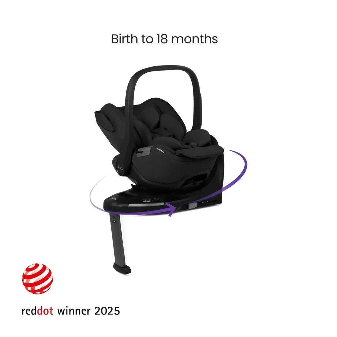 Silver Cross Cove Ultimate 360 Car Seat Bundle -  Pewter