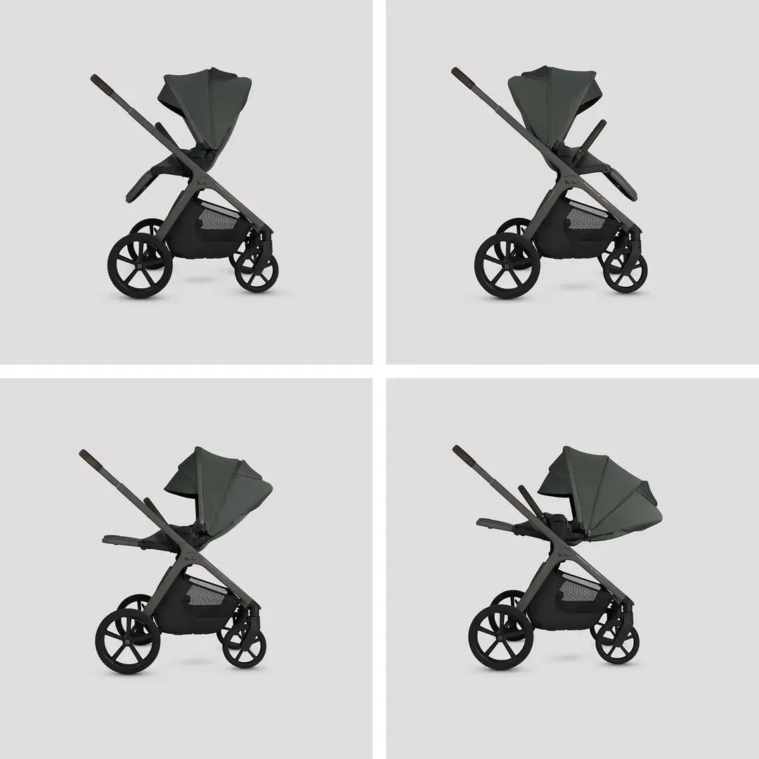 Silver Cross Cove Ultimate 360 Car Seat Bundle -  Pewter
