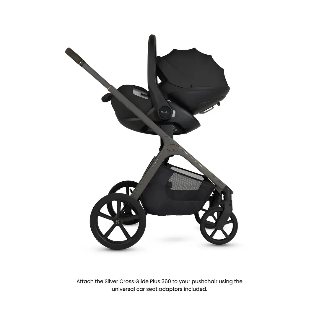 Silver Cross Cove Ultimate 360 Car Seat Family Bundle - Pewter