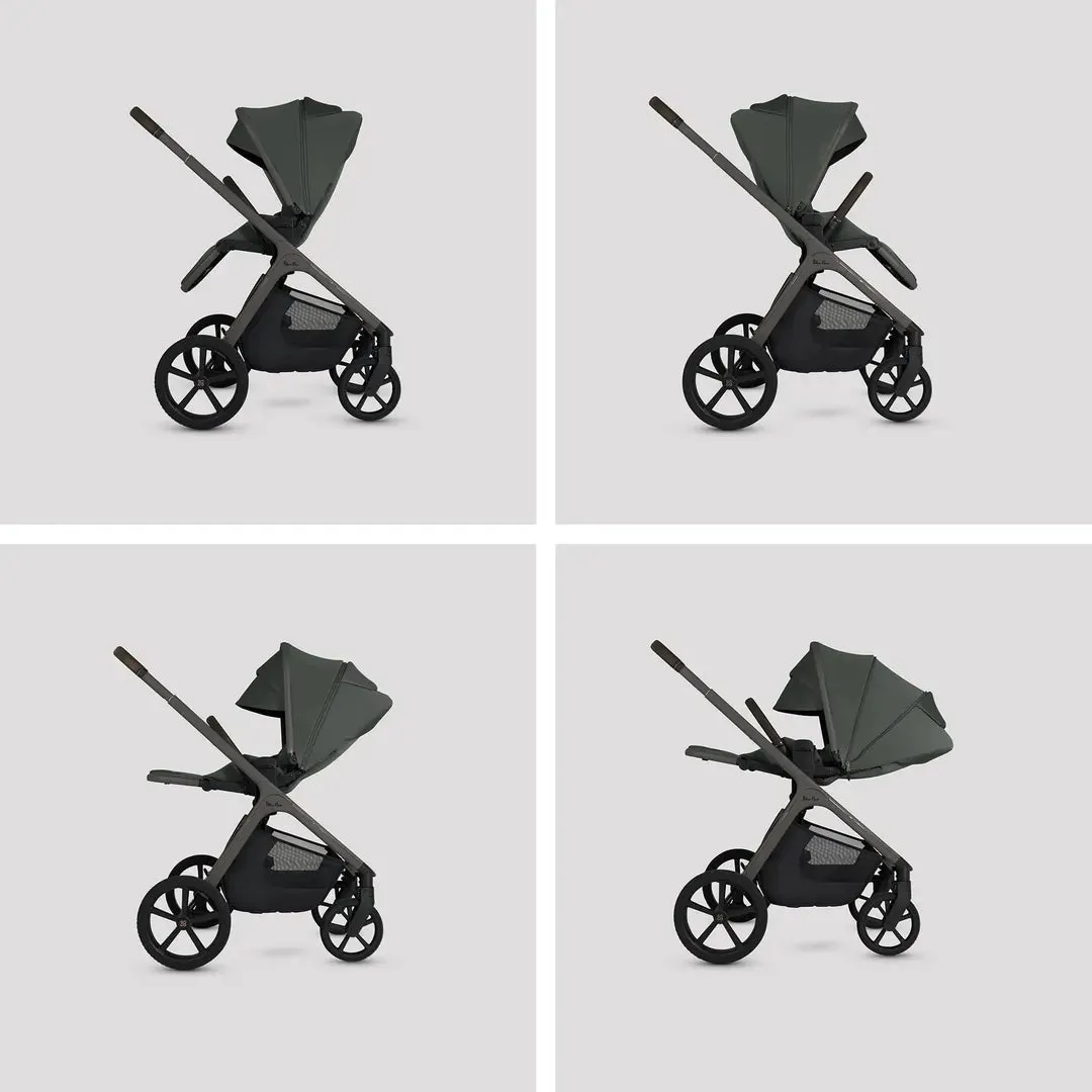 Silver Cross Cove Ultimate 360 Car Seat Family Bundle - Pewter