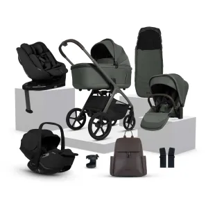 Silver Cross Cove Ultimate 360 Family Car Seat Bundle - Pewter