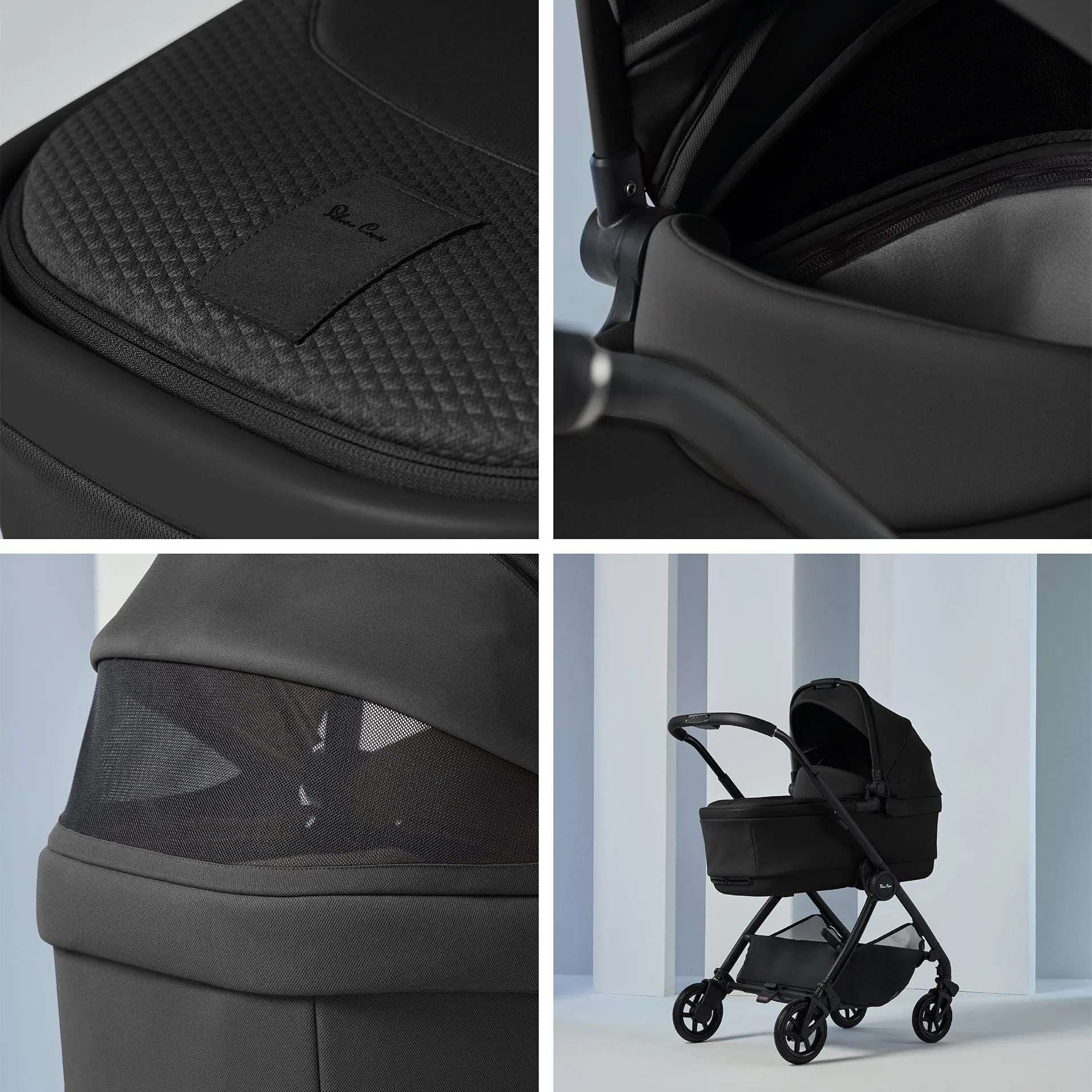 Silver Cross Dune 2 with First Bed Carrycot and Accessory Pack - Space