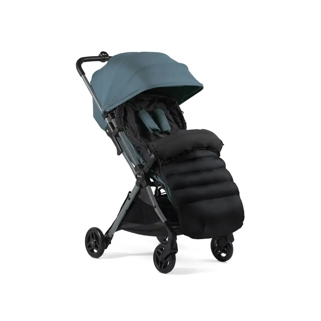 Silver Cross Jet 5 Stroller With Snack Tray - Mineral