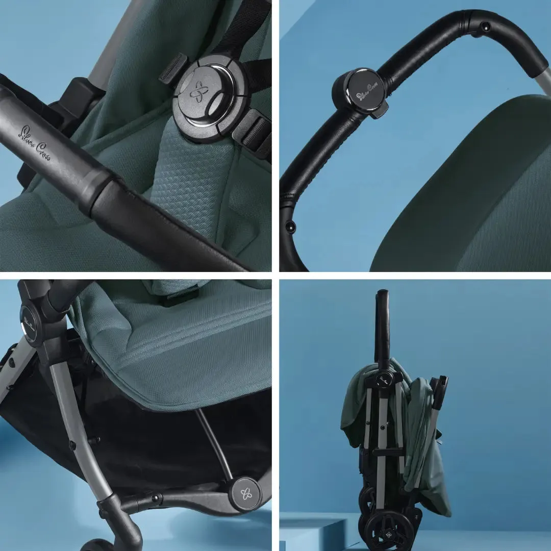 Silver Cross Jet 5 Stroller With Snack Tray - Mineral