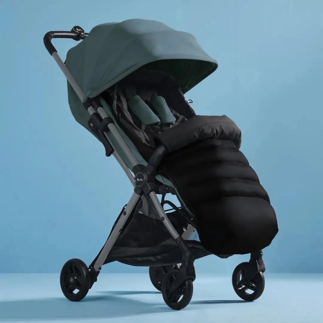 Silver Cross Jet 5 Stroller With Snack Tray - Mineral
